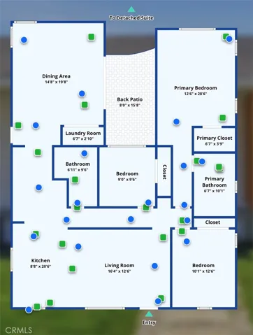 Main House Floor plan