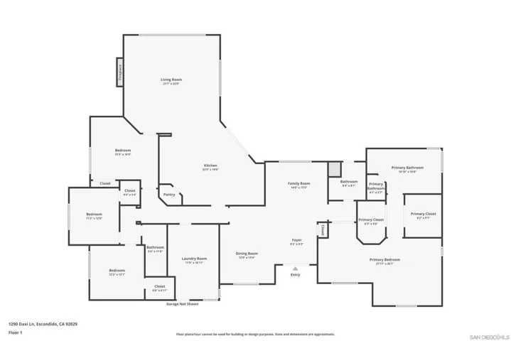 1290 Daxi Lane, Escondido, California 92029
