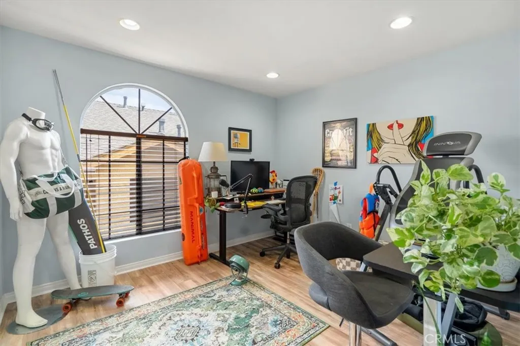 second bedroom- used as an office