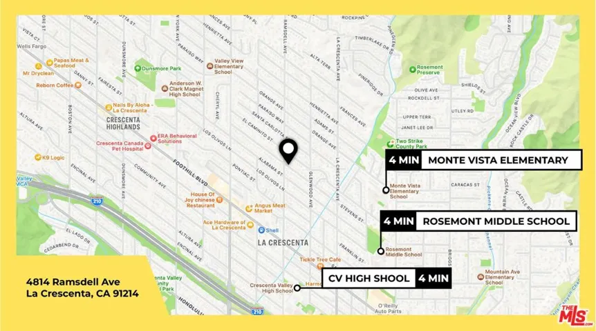 4814 Ramsdell Avenue, La Crescenta, California 91214