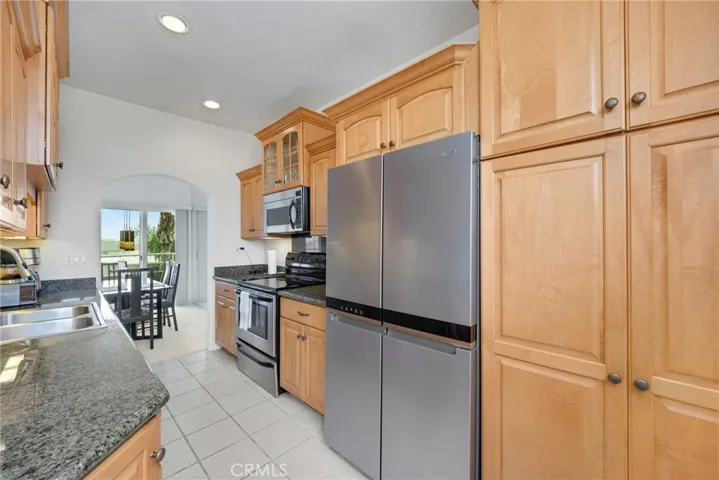 Refrigerator is included.