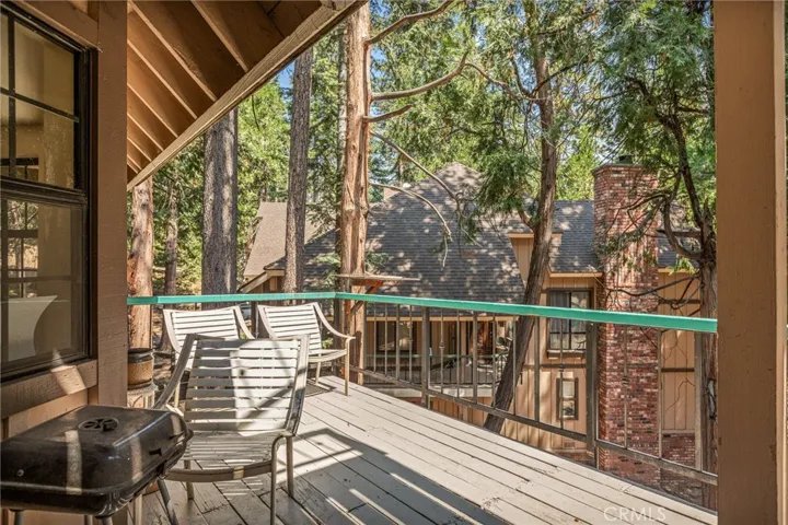 Main Level Deck Has Plenty of Room to Barbecue!