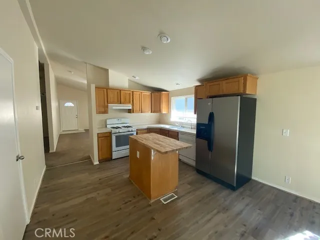 Butcher block island