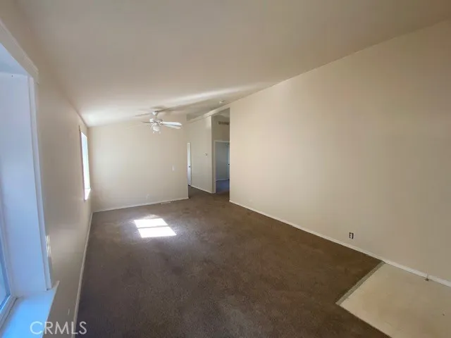 Formal living and dining area at front of house