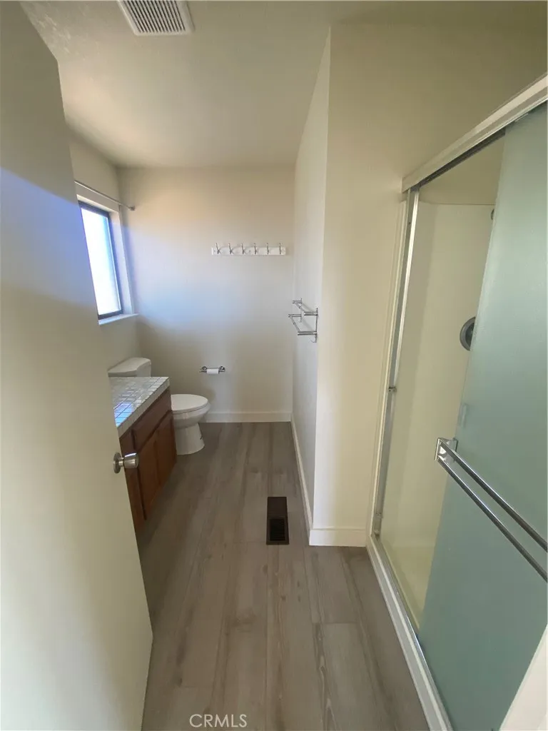 Primary bathroom.