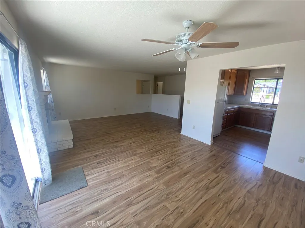 Living area from dining room.