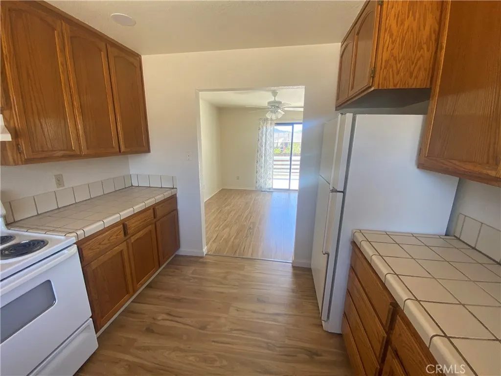 U shaped kitchen.