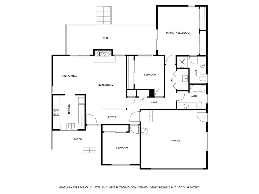 Approximate floor plan.