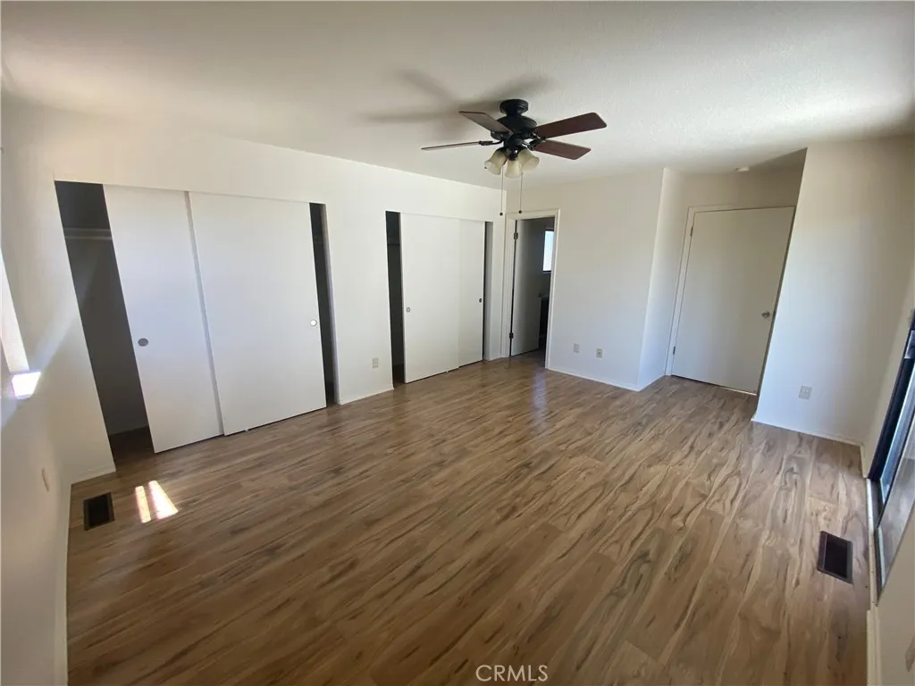 Lots of closet space in primary bedroom.