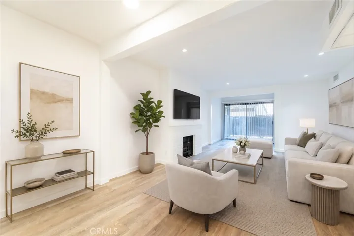 Virtually Staged Living Room