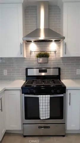 Stove and Hood
