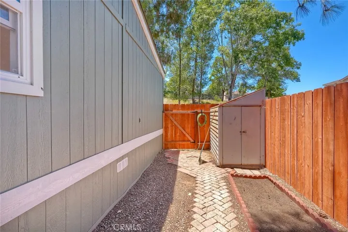 2ND SHED AND A NEWLY BUILT FENCE.