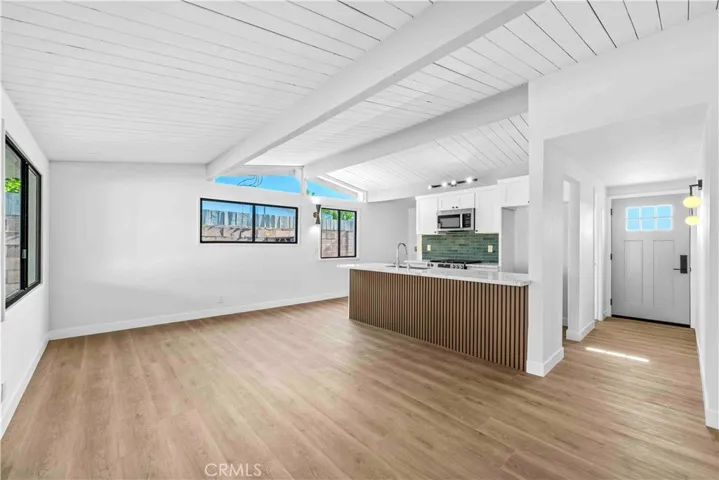 Open concept living area