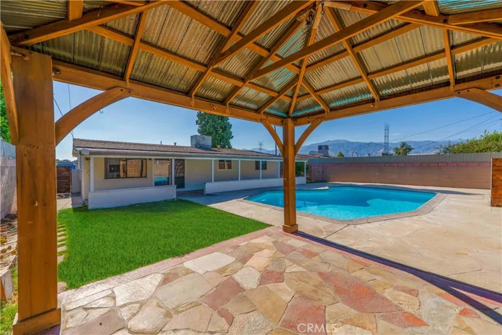 Back yard Pergola