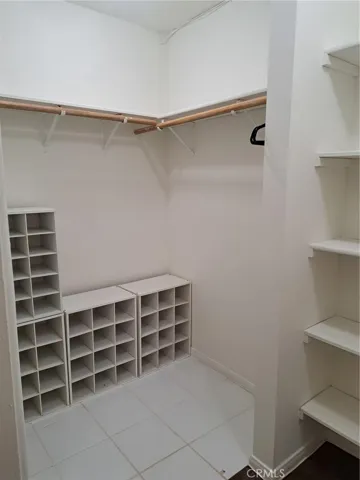 Walk In Closet with Shelves