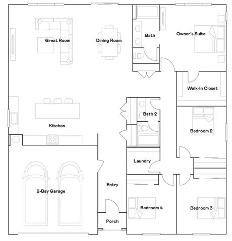 Residence 1 Floorplan