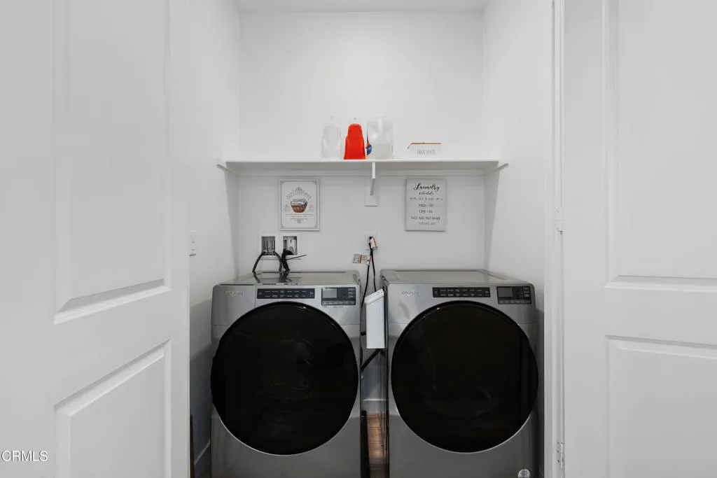 laundry area