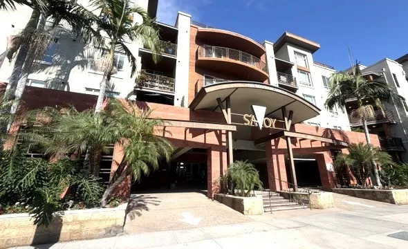 Front of Savoy building