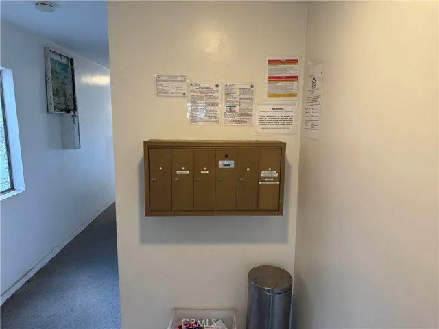 mailboxes at entry
