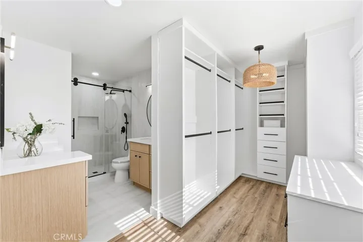 Primary Bathroom / Walk- in Closet