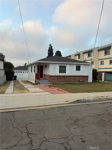 Front house and garage