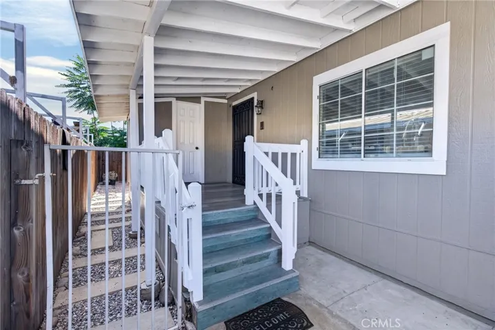 Front Entrance and deck