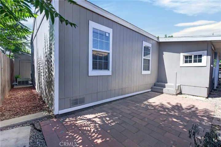 Backyard area