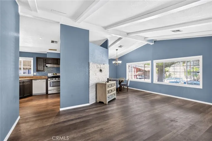 Open area - great room and living room