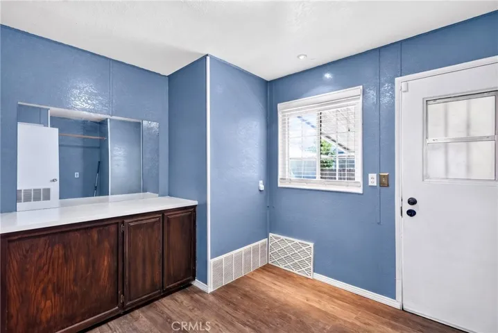 Laundry room area