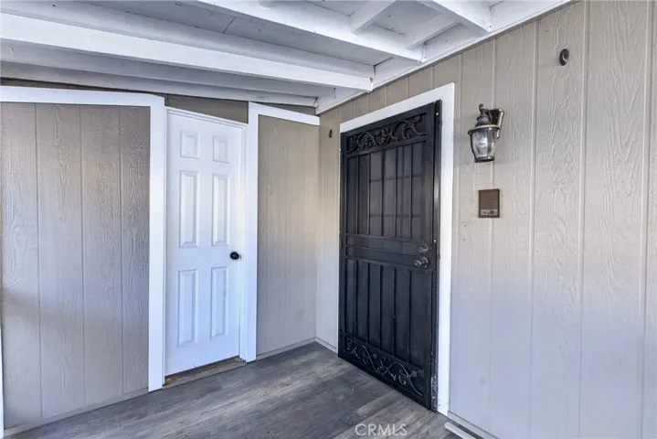 Front door - and white door to flex/extra room