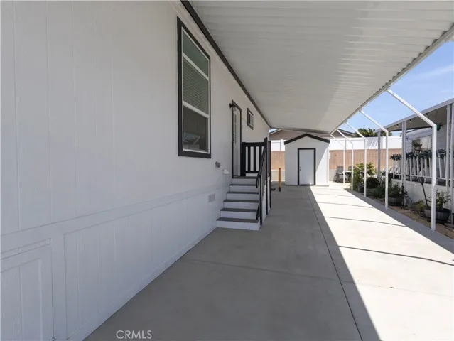 Carport and shed