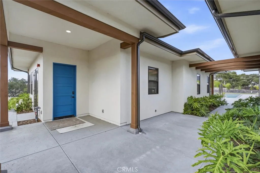 Guest house front door