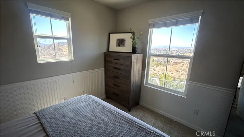 Photos to show views in the bedroom windows