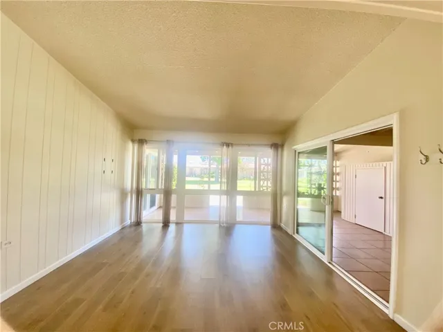 LOOKING FROM THE KITCHEN