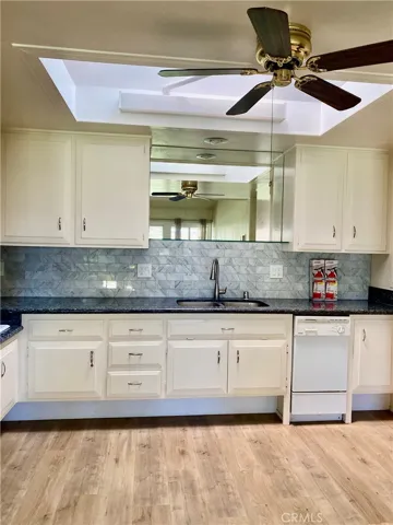 TILE BACK SPLASH, DISHWASHER