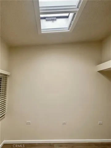 LARGE SKYLIGHT IN THE BEDROOM