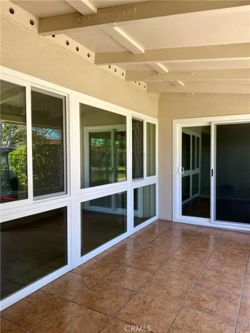 FRONT PATIO,TILED PATIO FLOOR