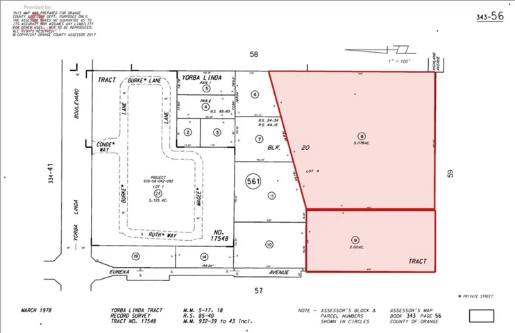 5225 Highland Avenue, Yorba Linda, California 92886