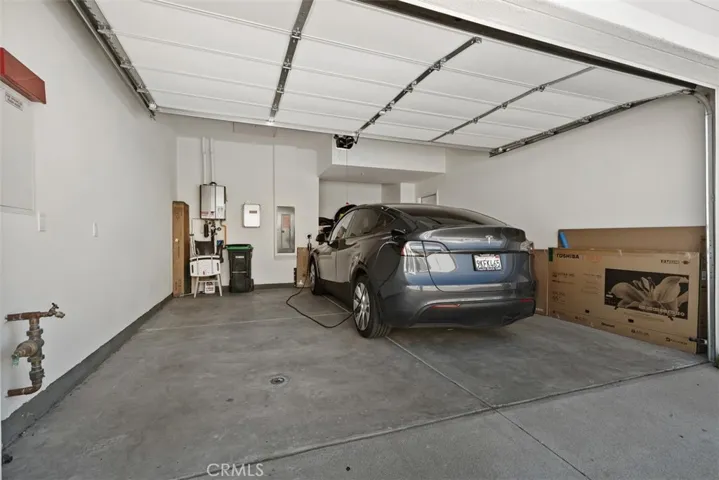 2 car Garage with EV charger