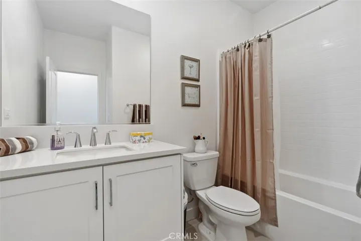 Secondary bath on Main Floor