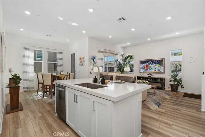 Upgraded Kitchen with Island Seating