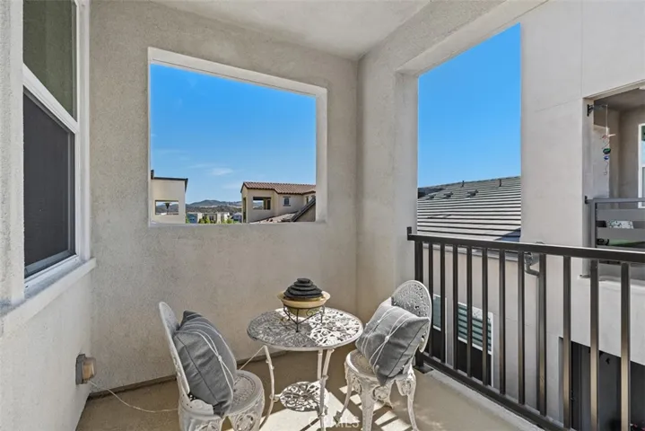 Balcony off loft