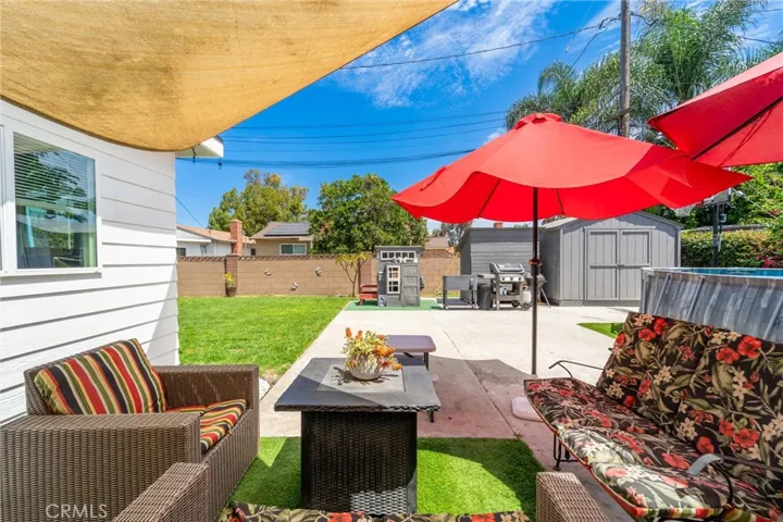 Enjoy Relaxing in your Private Backyard.