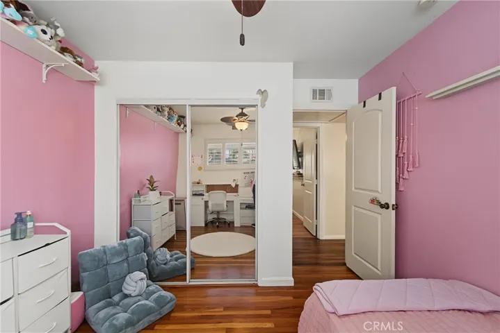 Bedroom#2 includes Mirrored Wardrobe doors