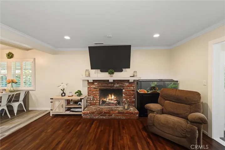 Fireplace in Living Room