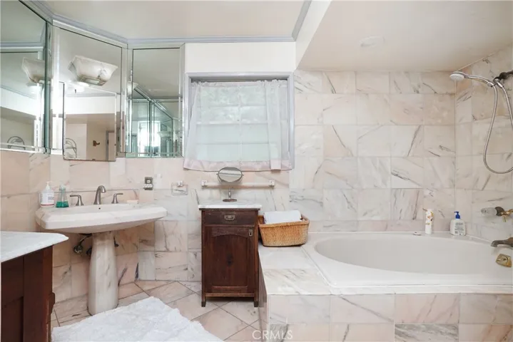 Primary suite bathroom