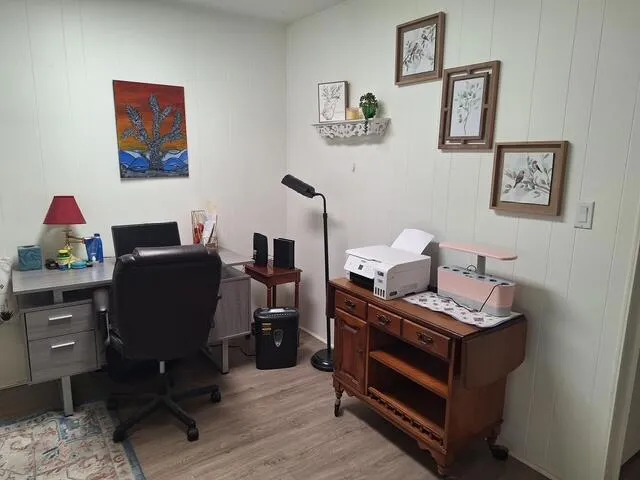 Office area in Family Room