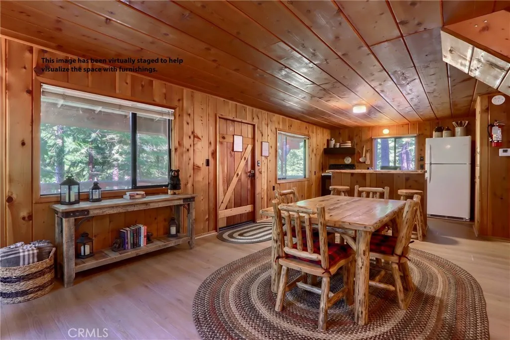 Large windows provide plenty of sunlight.