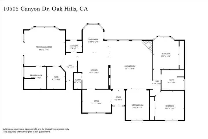10505 Canyon, Oak Hills, California 92344