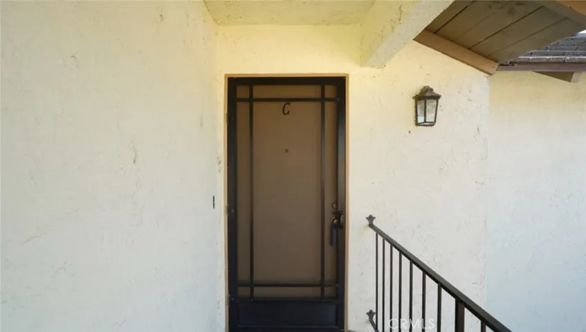 Unit C entrance